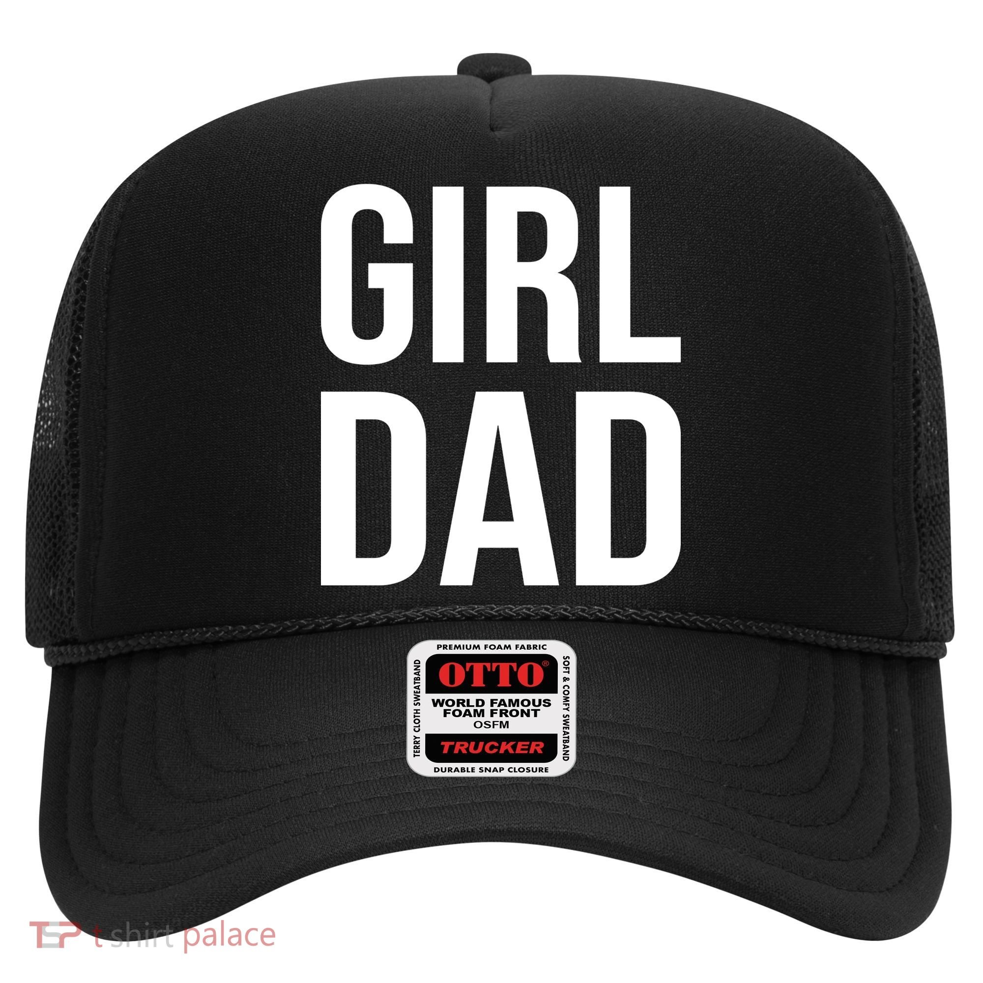 Girl Dad Pocket Print Daddy Papa Father's Day Hat