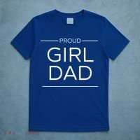 Girl Dad Proud Girl Dad Outnumbered Girl Dad Gift T-Shirt thumb 5