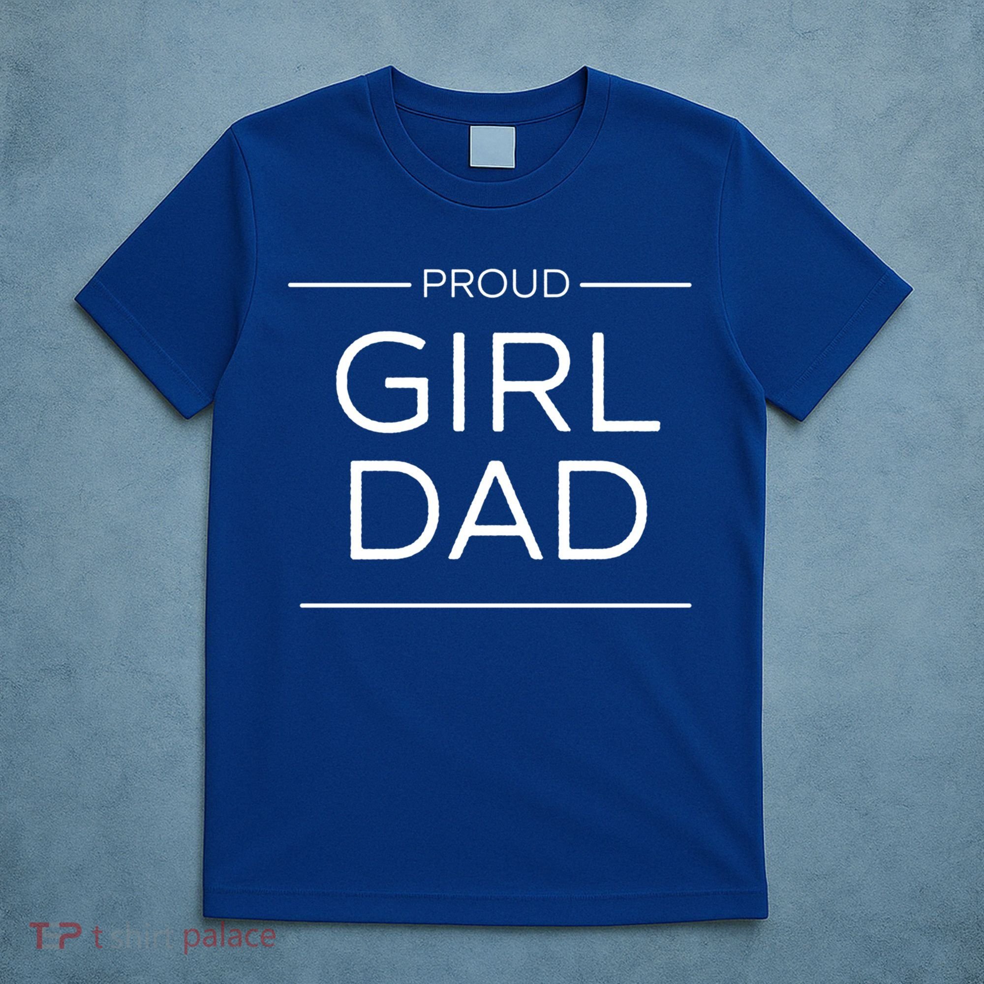 Girl Dad Proud Girl Dad Outnumbered Girl Dad Gift T-Shirt