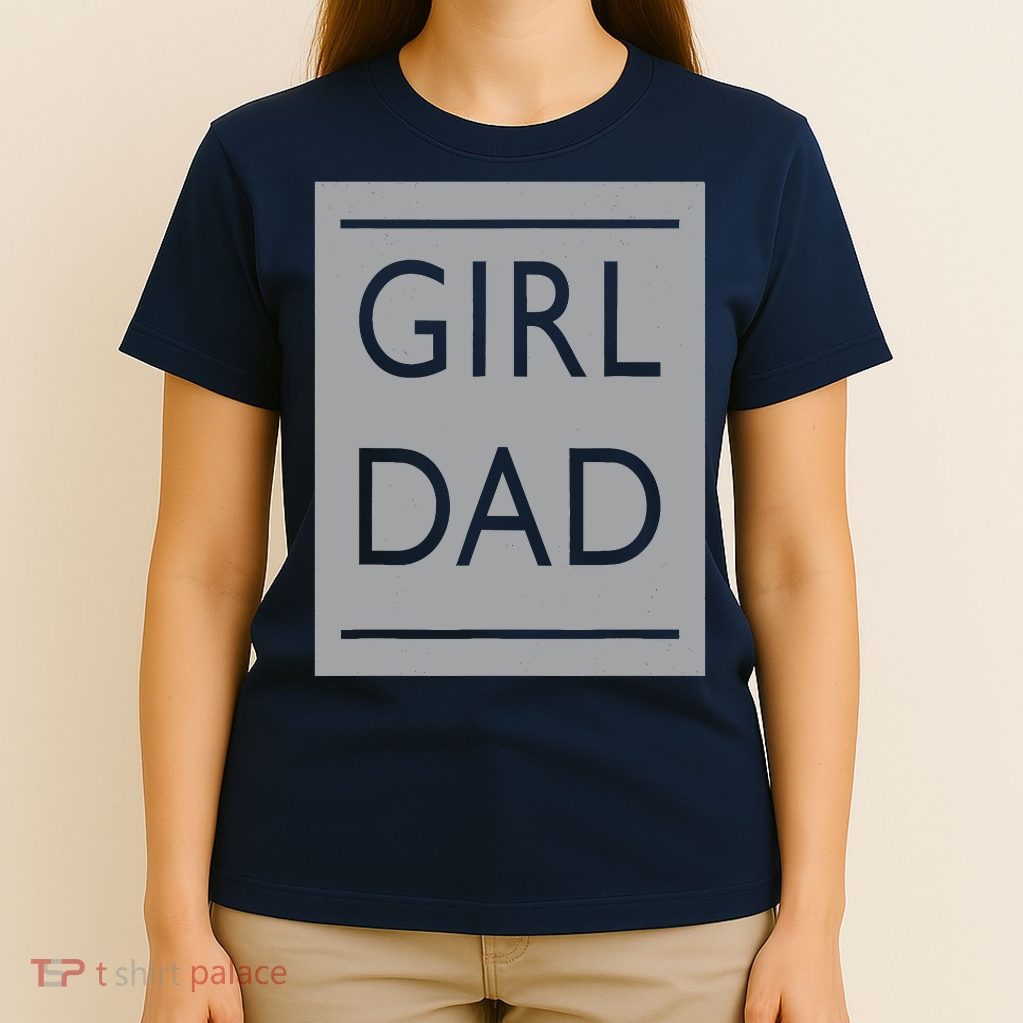 Girl Dad Proud Father Of Girl Dad T-Shirt
