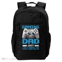Gaming Dad Papa Daddy Dad Fatherhood Fathers Day Cool Gift Backpack thumb 0
