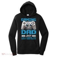 Gaming Dad Papa Daddy Dad Fatherhood Fathers Day Cool Gift Women's Hoodie thumb 0