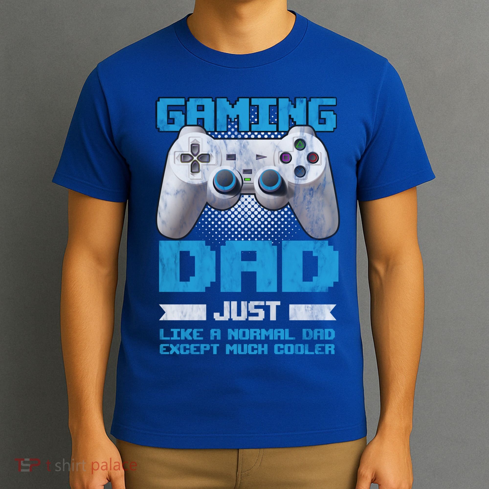 Gaming Dad Papa Daddy Dad Fatherhood Fathers Day Cool Gift T-Shirt