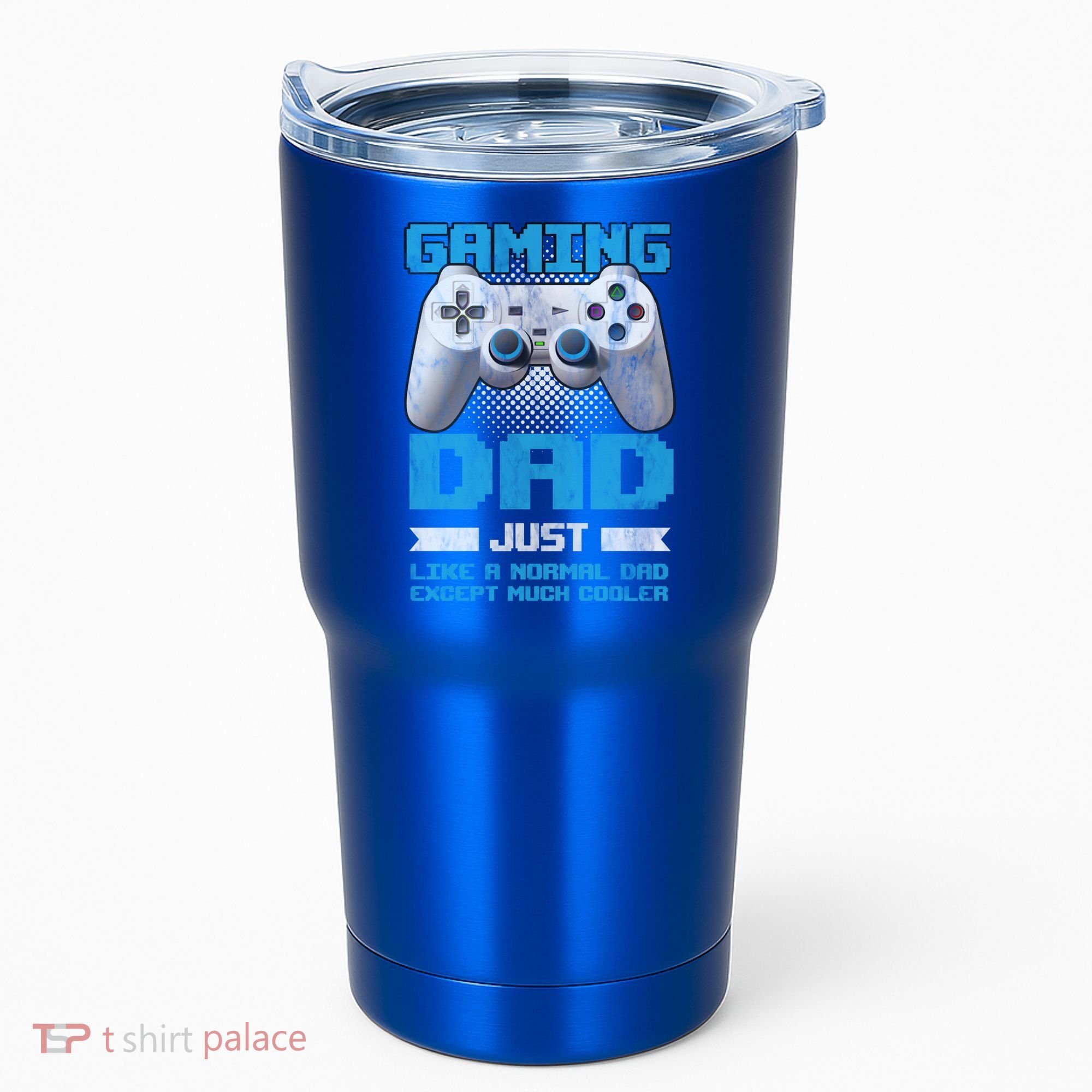 Gaming Dad Papa Daddy Dad Fatherhood Fathers Day Cool Gift Tumbler