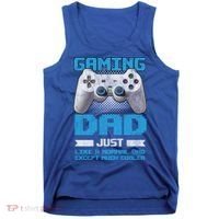 Gaming Dad Papa Daddy Dad Fatherhood Fathers Day Cool Gift Tank Top thumb 0