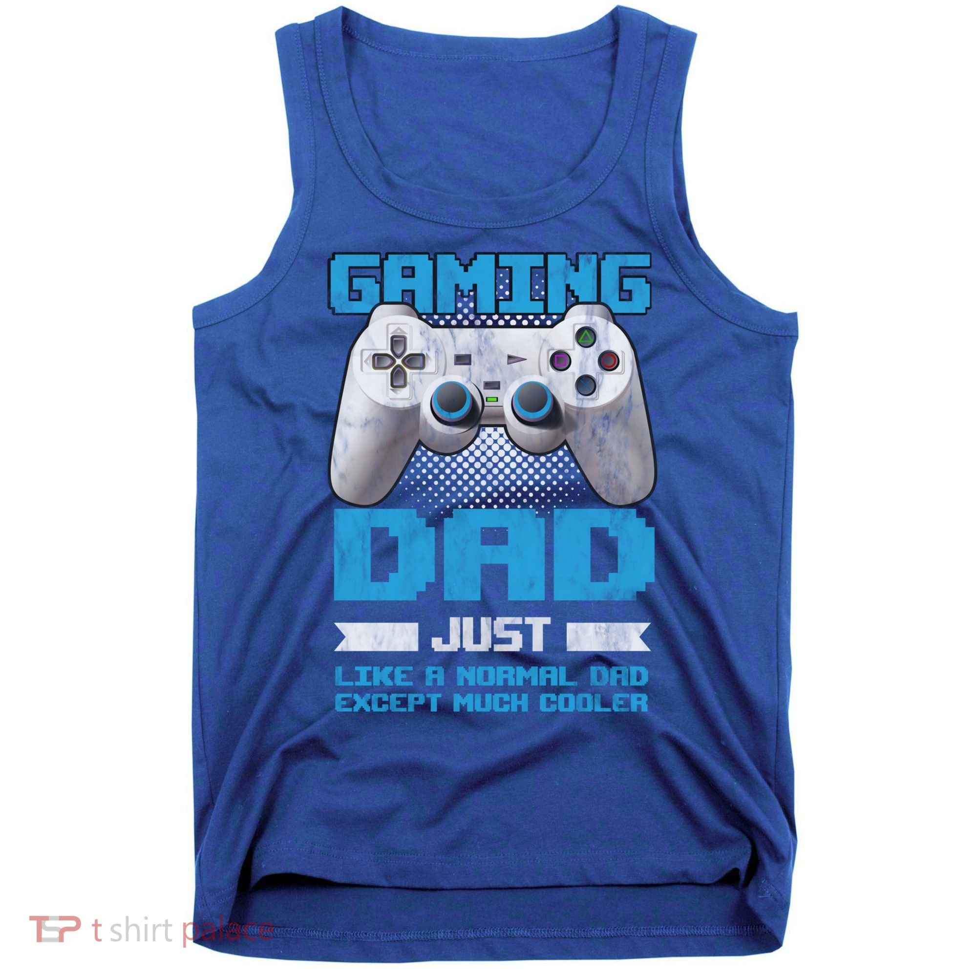 Gaming Dad Papa Daddy Dad Fatherhood Fathers Day Cool Gift Tank Top