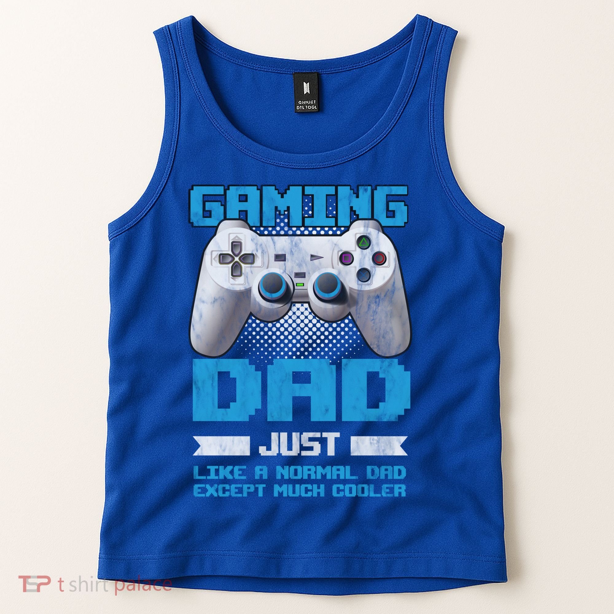 Gaming Dad Papa Daddy Dad Fatherhood Fathers Day Cool Gift Tank Top