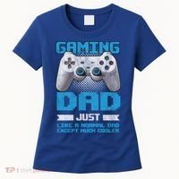 Gaming Dad Papa Daddy Dad Fatherhood Fathers Day Cool Gift Women's T-Shirt thumb 0