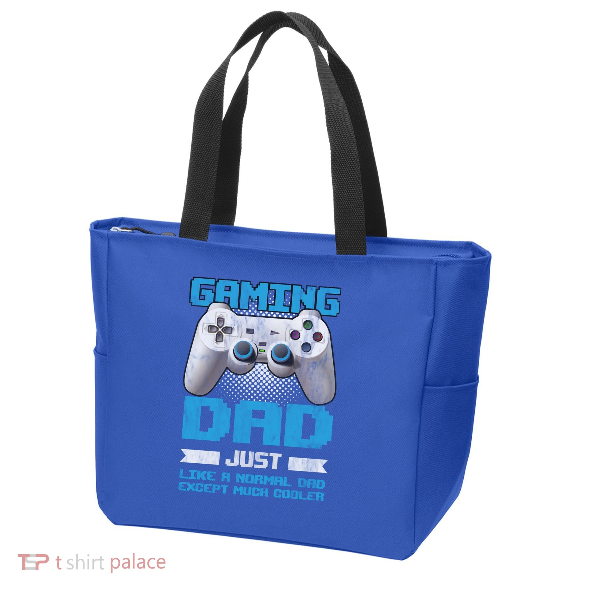 Gaming Dad Papa Daddy Dad Fatherhood Fathers Day Cool Gift Tote Bag