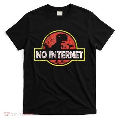 Geeky Dinosaur Pixel Art Nerdy Computer Programming Geeks T-Shirt