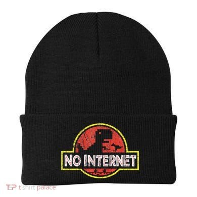 Geeky Dinosaur Pixel Art Nerdy Computer Programming Geeks Beanie