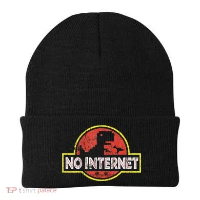 Geeky Dinosaur Pixel Art Nerdy Computer Programming Geeks Beanie
