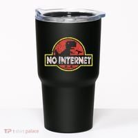 Geeky Dinosaur Pixel Art Nerdy Computer Programming Geeks Tumbler thumb 0