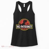 Geeky Dinosaur Pixel Art Nerdy Computer Programming Geeks Women's Tank Top thumb 0