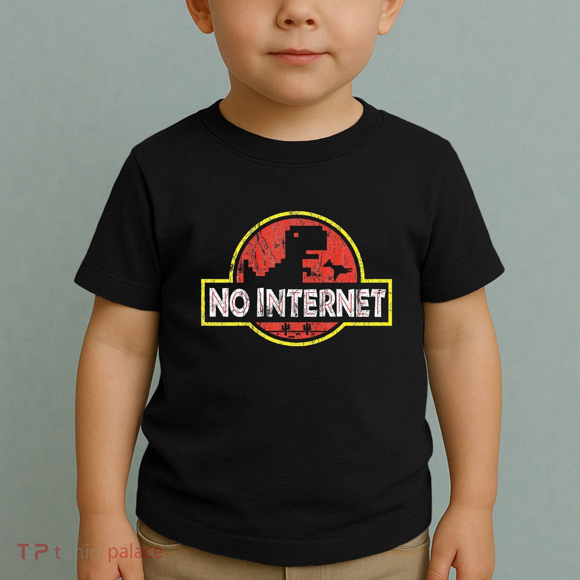 Geeky Dinosaur Pixel Art Nerdy Computer Programming Geeks Toddler T-Shirt