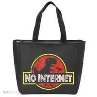 Geeky Dinosaur Pixel Art Nerdy Computer Programming Geeks Tote Bag thumb 0