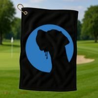 Great Dane Profile Golf Towel thumb 1