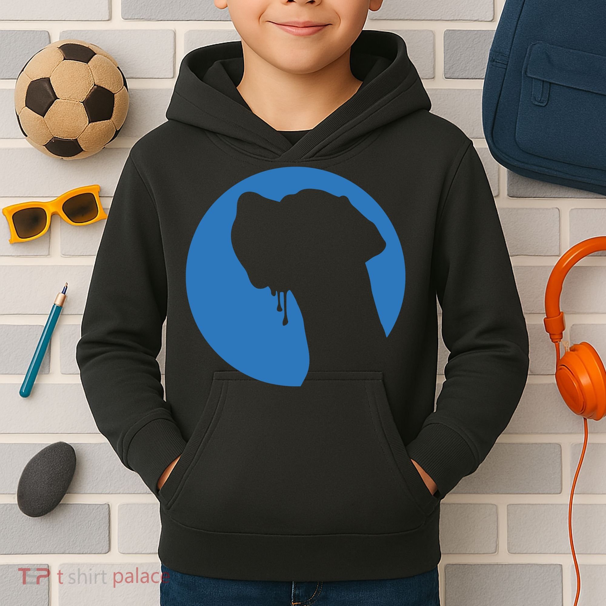 Great Dane Profile Kids Hoodie