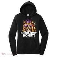 Goddammit Donut Princess Cat Meme Funny Women's Hoodie thumb 0