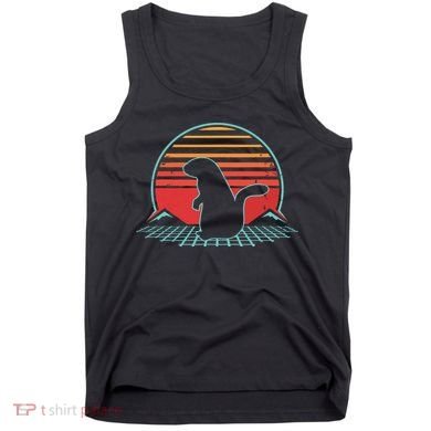 Groundhog Day Retro Vintage 80s Style Gift Tank Top