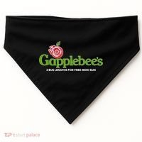 Gapplebees Drag Racing Gapped American Muscle Gift USA-Made Doggie Bandana thumb 0