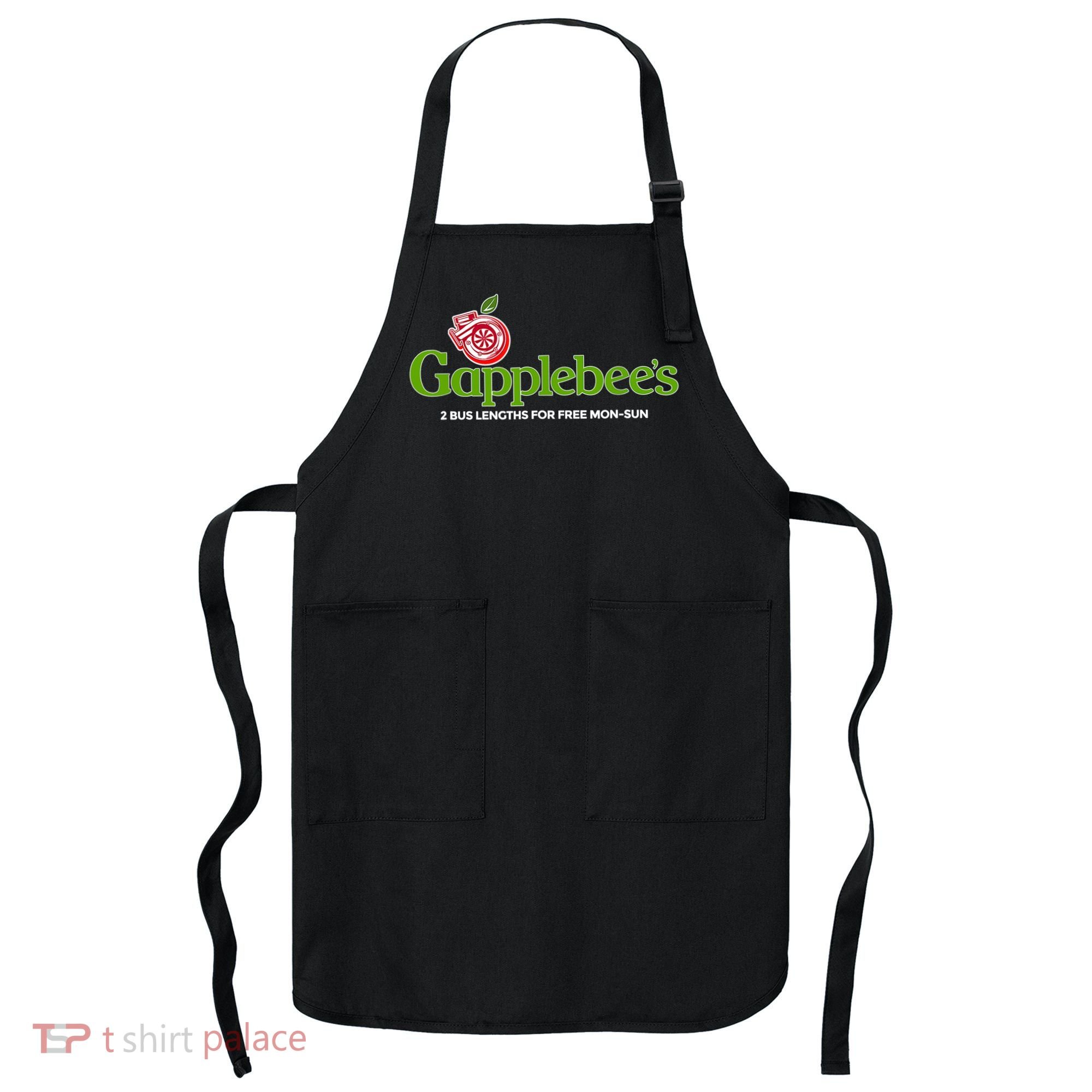 Gapplebees Drag Racing Gapped American Muscle Gift Apron