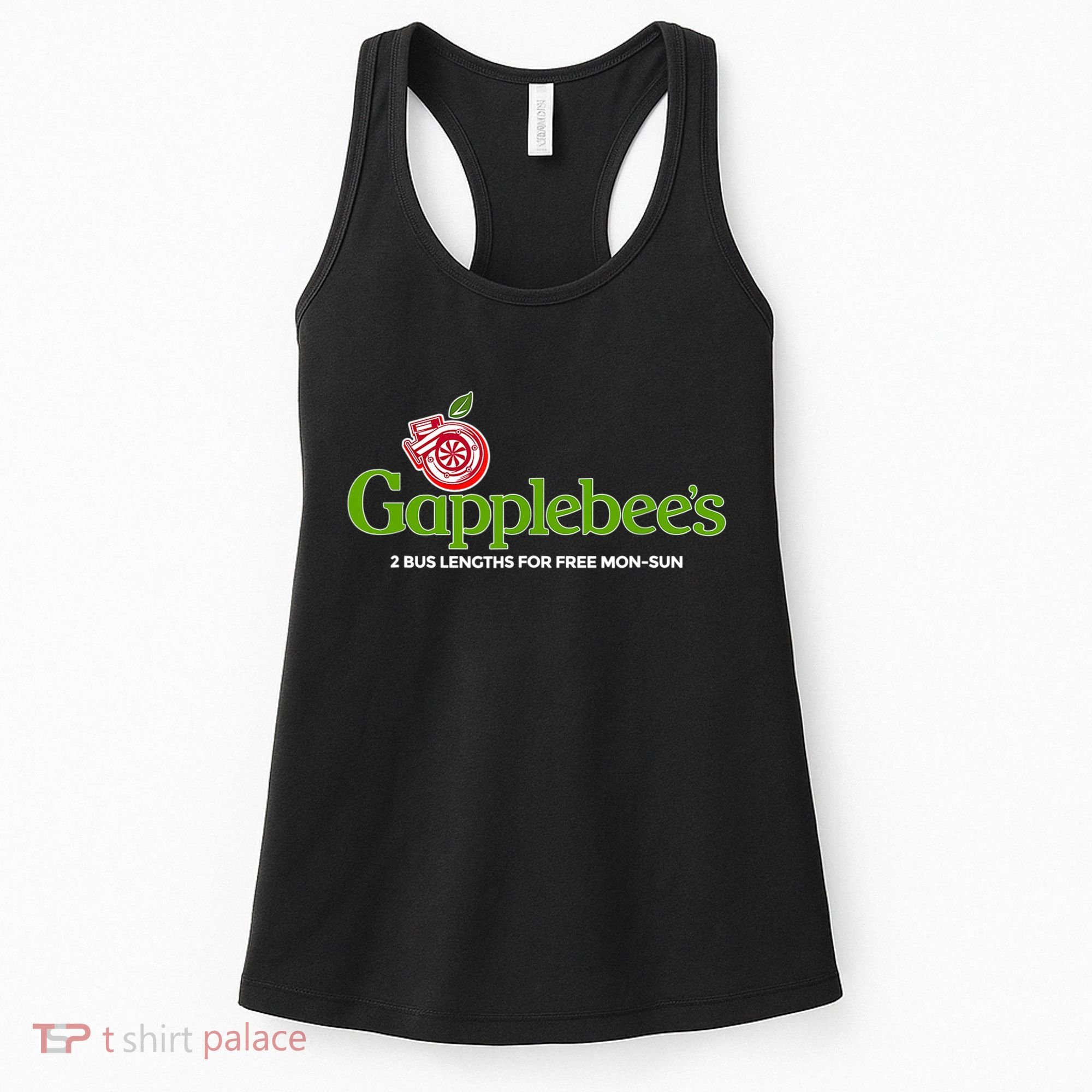 Gapplebees Drag Racing Gapped American Muscle Gift Women's Tank Top