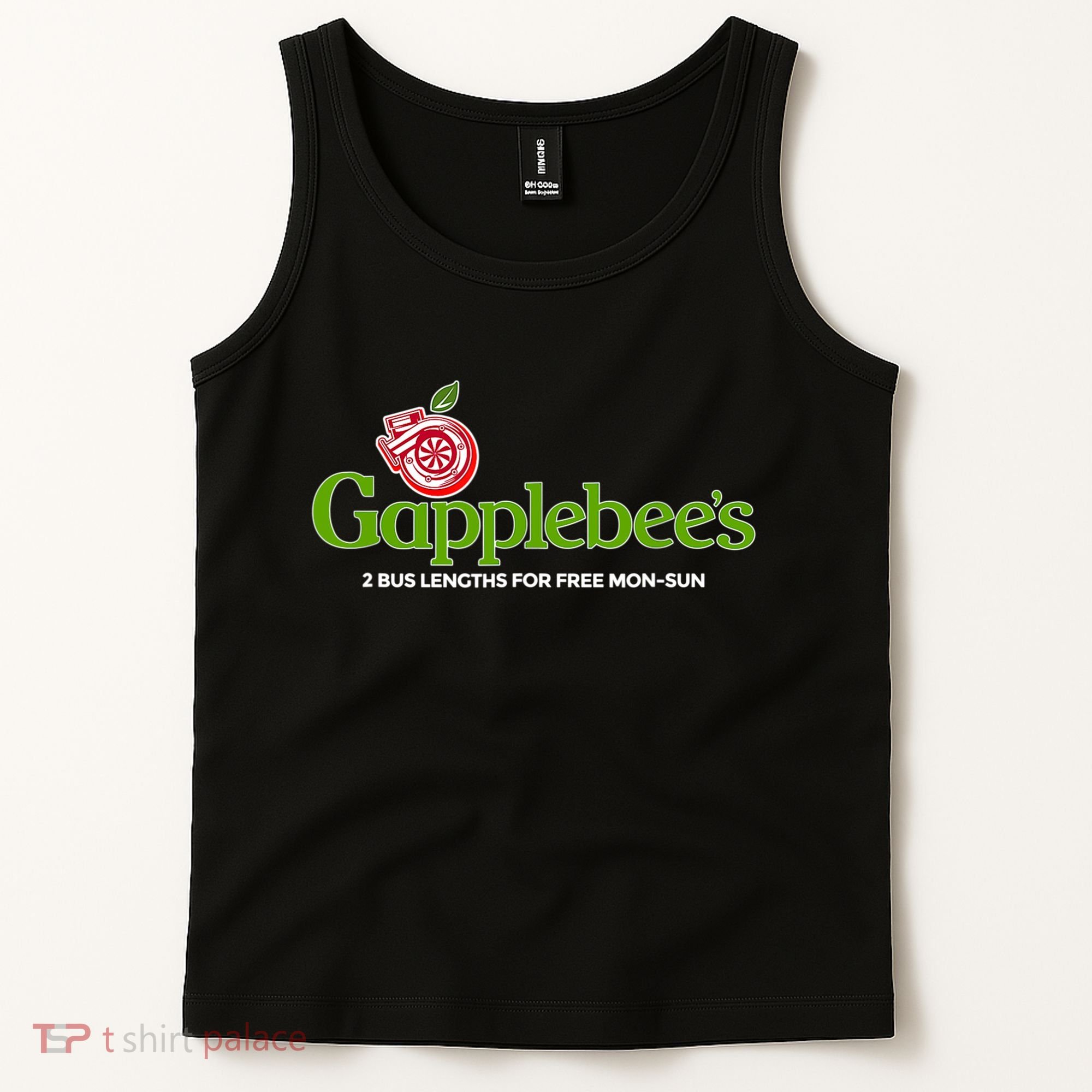 Gapplebees Drag Racing Gapped American Muscle Gift Tank Top