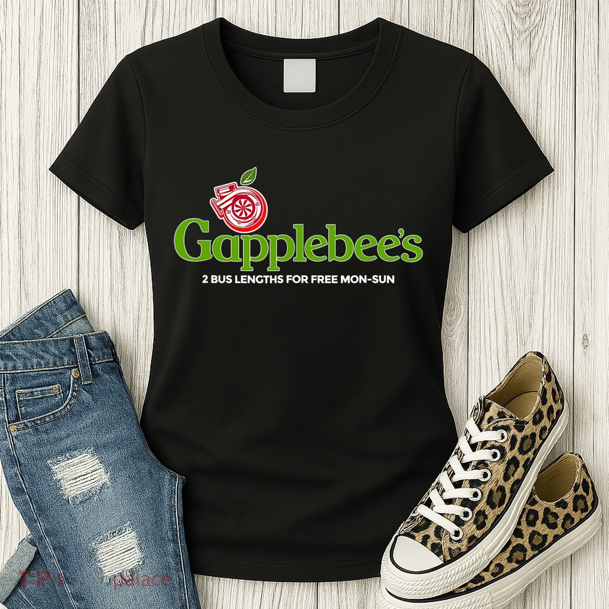 Gapplebees Drag Racing Gapped American Muscle Gift Women's T-Shirt