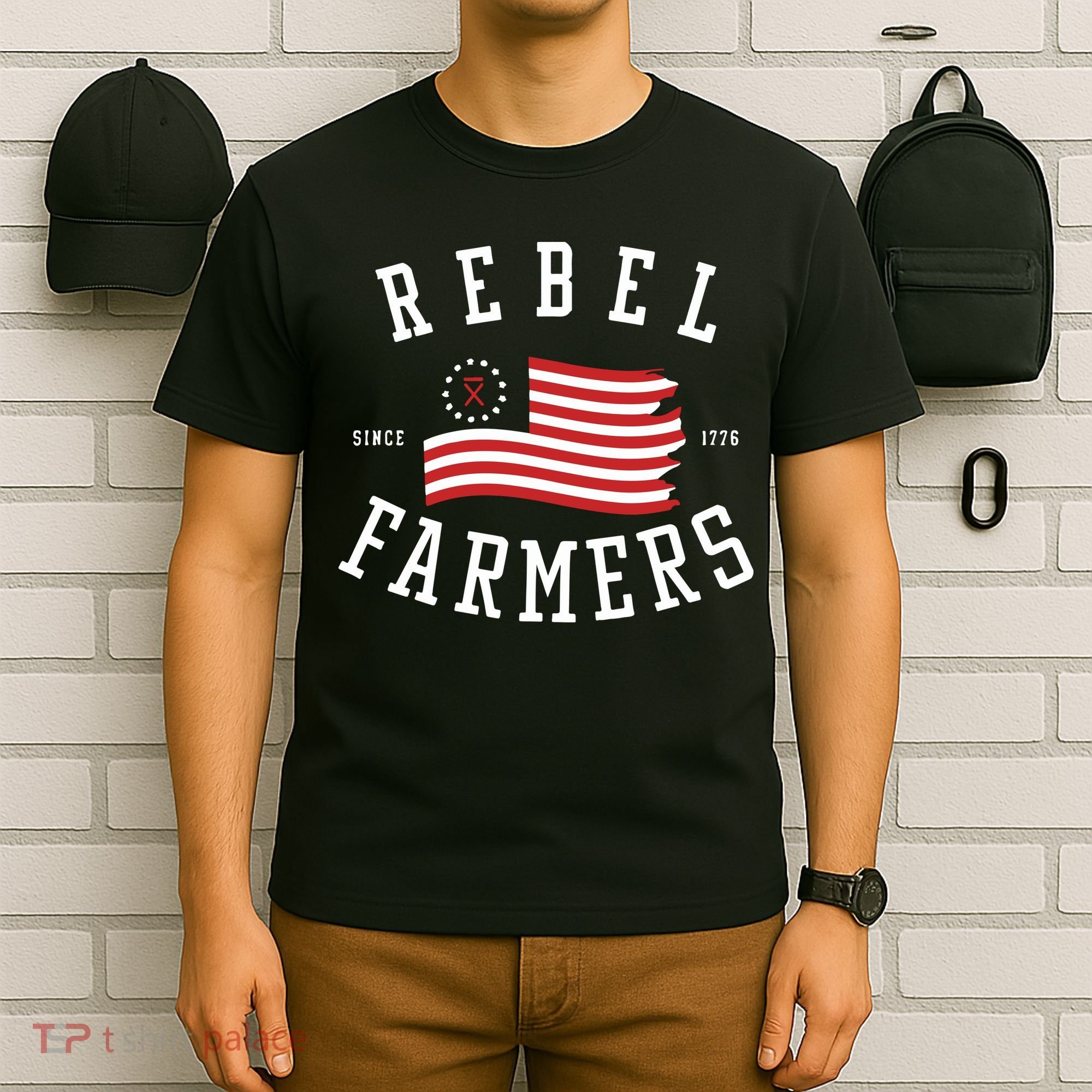 Gatlin Didier Rebel Farmers T-Shirt