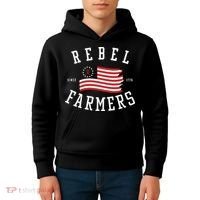Gatlin Didier Rebel Farmers Kids Hoodie thumb 4