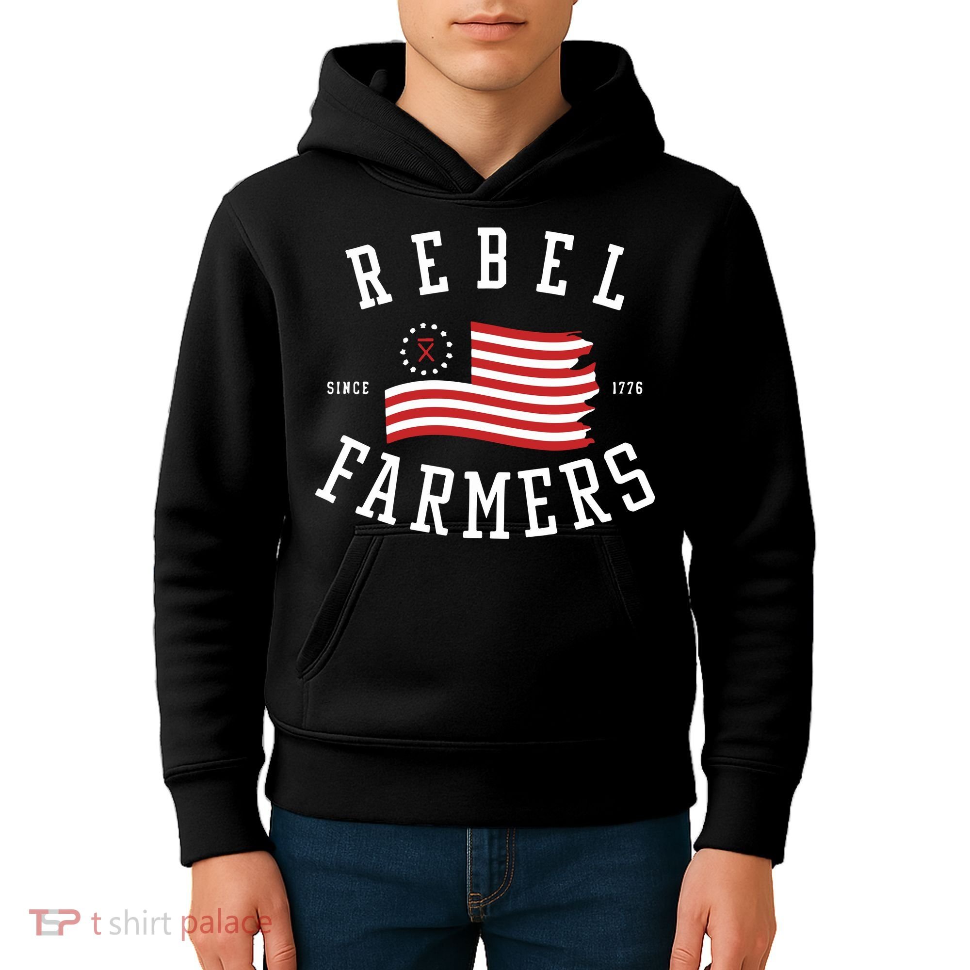 Gatlin Didier Rebel Farmers Kids Hoodie