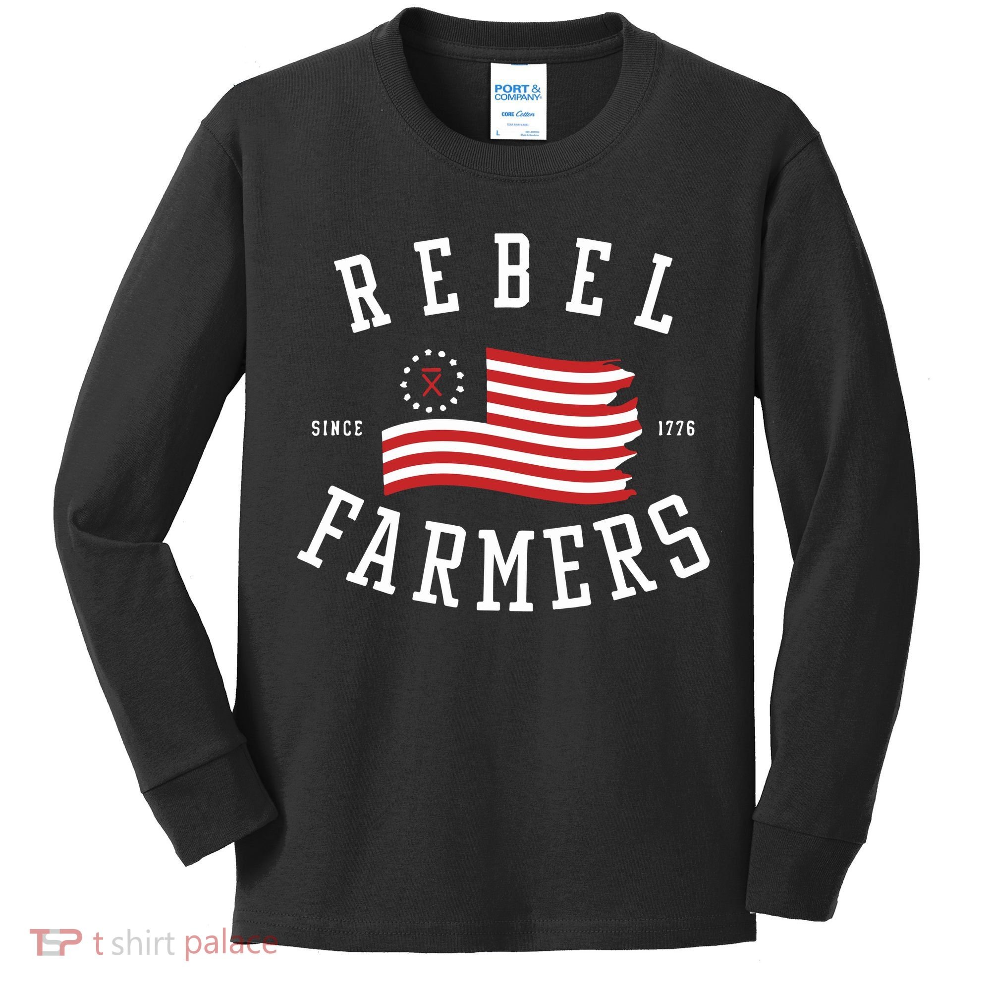 Gatlin Didier Rebel Farmers Kids Long Sleeve Shirt