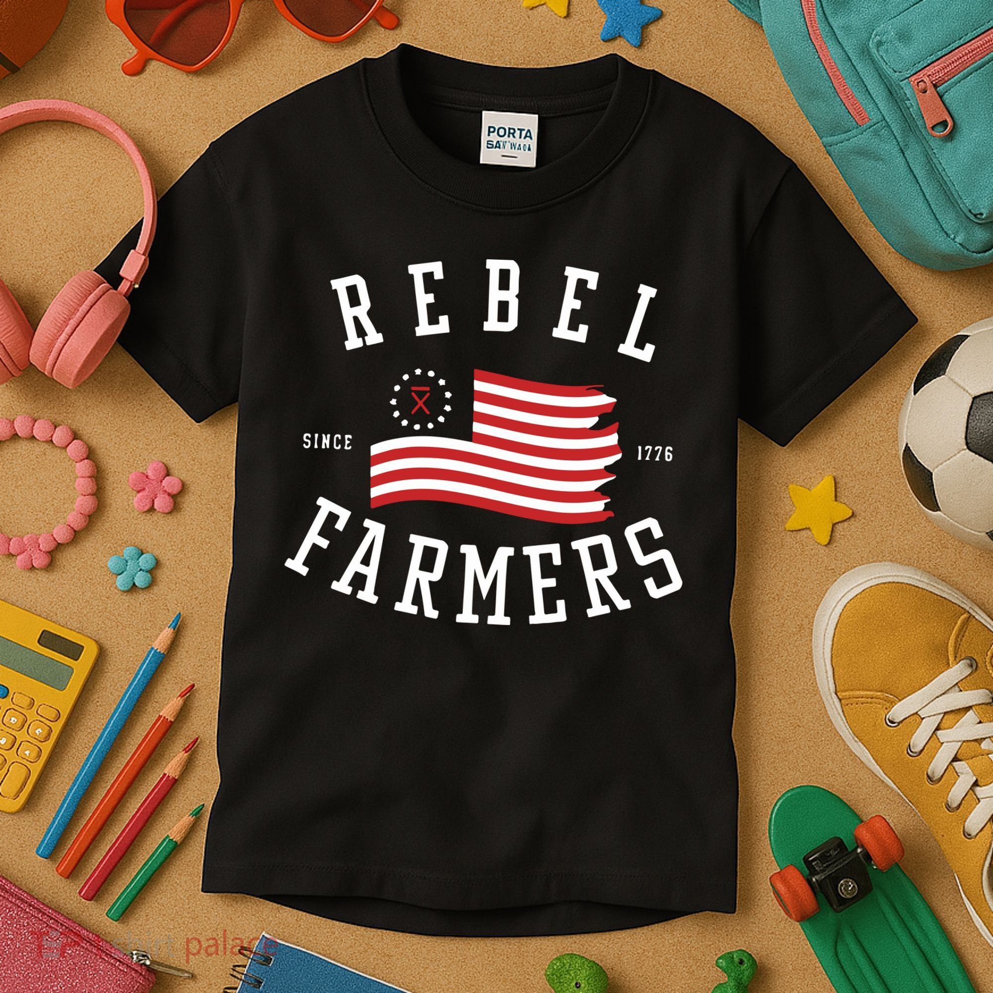 Gatlin Didier Rebel Farmers Kids T-Shirt