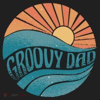 Groovy Dad Retro Sunset Gift Women's Sweatshirt thumb 2