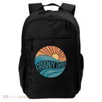 Groovy Dad Retro Sunset Gift Backpack thumb 0