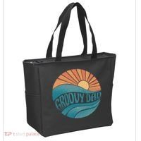 Groovy Dad Retro Sunset Gift Tote Bag thumb 2