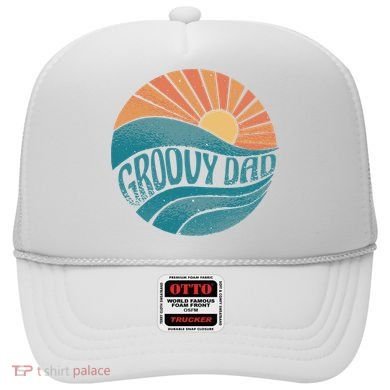 Groovy Dad Retro Sunset Gift Hat