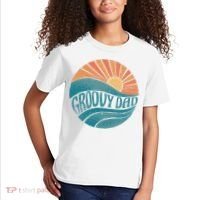 Groovy Dad Retro Sunset Gift Kids T-Shirt thumb 2