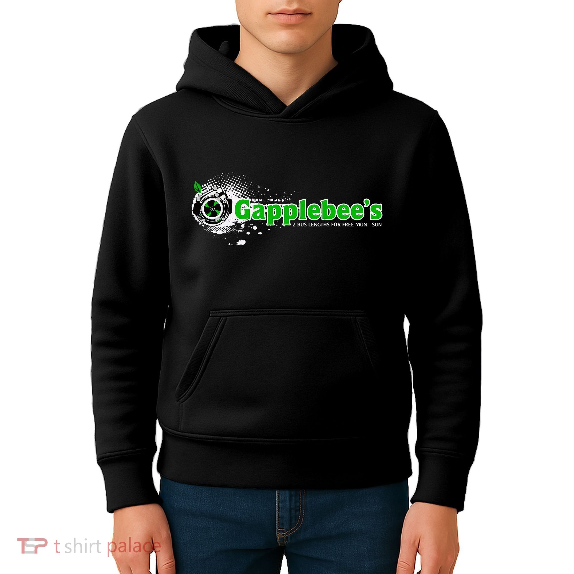 GapplebeeS Drag Racing Car Guy Kids Hoodie