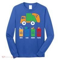Garbage Day Recycling Truck Long Sleeve Shirt thumb 0
