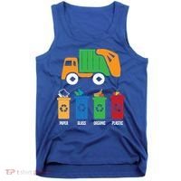 Garbage Day Recycling Truck Tank Top thumb 0