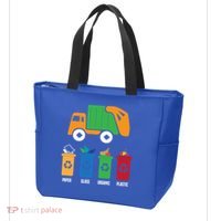Garbage Day Recycling Truck Tote Bag thumb 3