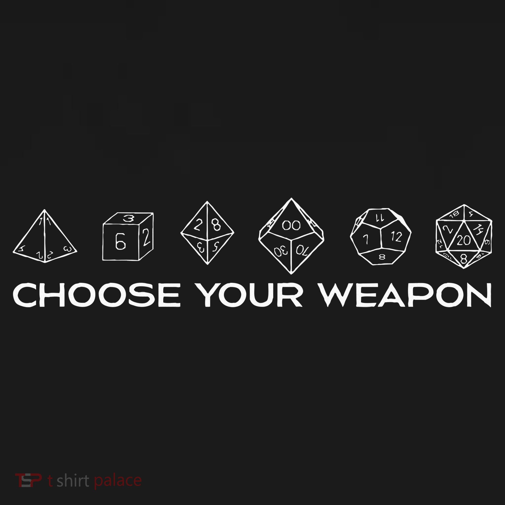 Gamers Dice Rpg Tabletop Gaming Choose Your Weapon Kids Sweatshirt