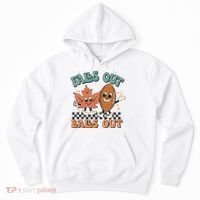 Game Day Retro Football Falls Out Balls Out Hoodie thumb 0