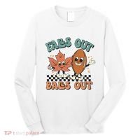 Game Day Retro Football Falls Out Balls Out Long Sleeve Shirt thumb 0