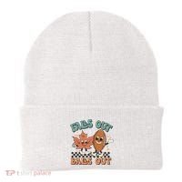 Game Day Retro Football Falls Out Balls Out Beanie thumb 0