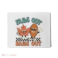 Game Day Retro Football Falls Out Balls Out Mousepad thumb 0