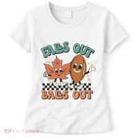 Game Day Retro Football Falls Out Balls Out Women's T-Shirt thumb 0