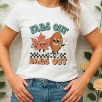 Game Day Retro Football Falls Out Balls Out Women's T-Shirt thumb 2